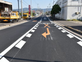 西道維第１１９号　県道丸亀詫間豊浜線　道路維持修繕工事（舗装工）